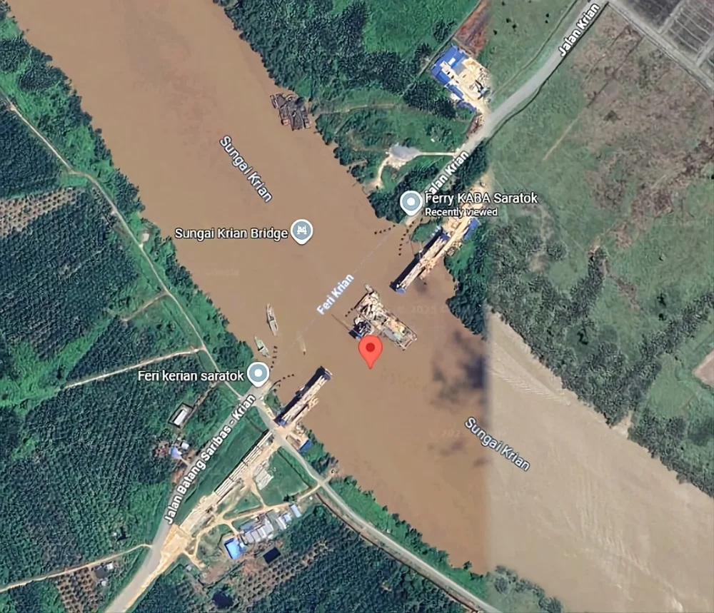 Sungai Krian swallows four workers near Saratok