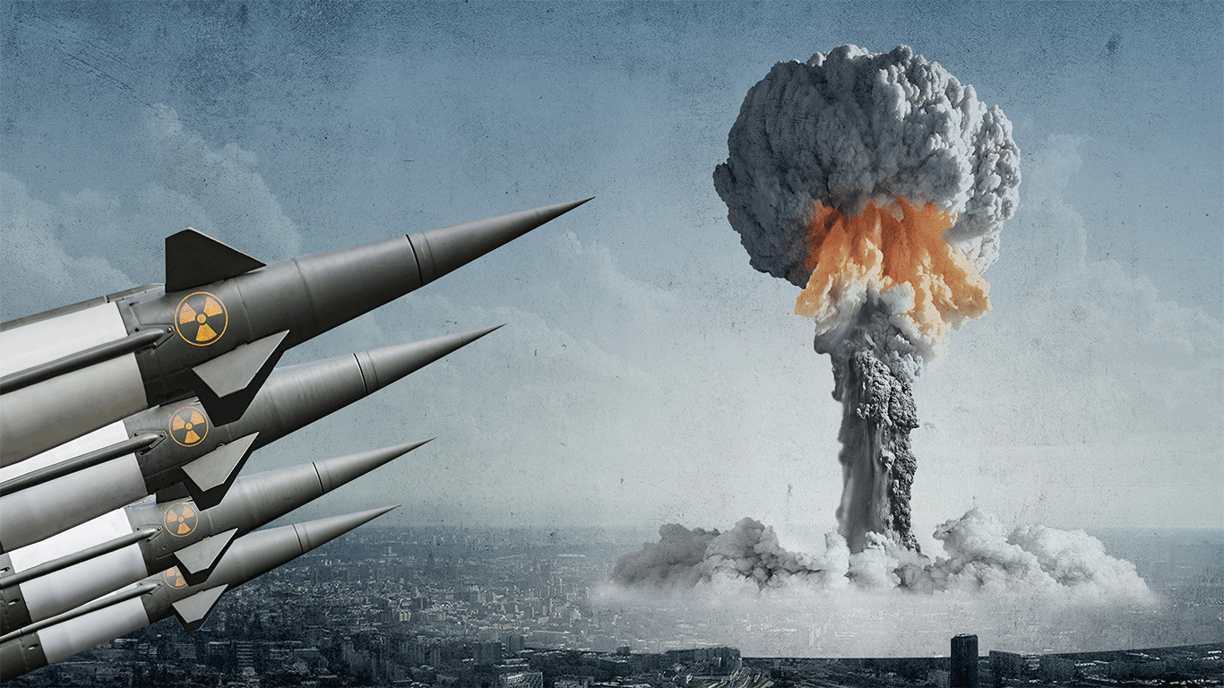 Superpowers hoard nukes, but nobody dares press the button