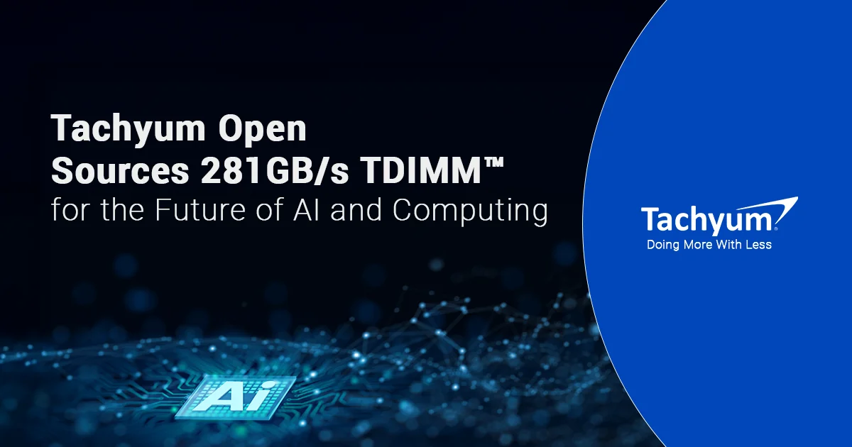 Tachyum unveils TDIMM, open-source RAM that's actually wild
