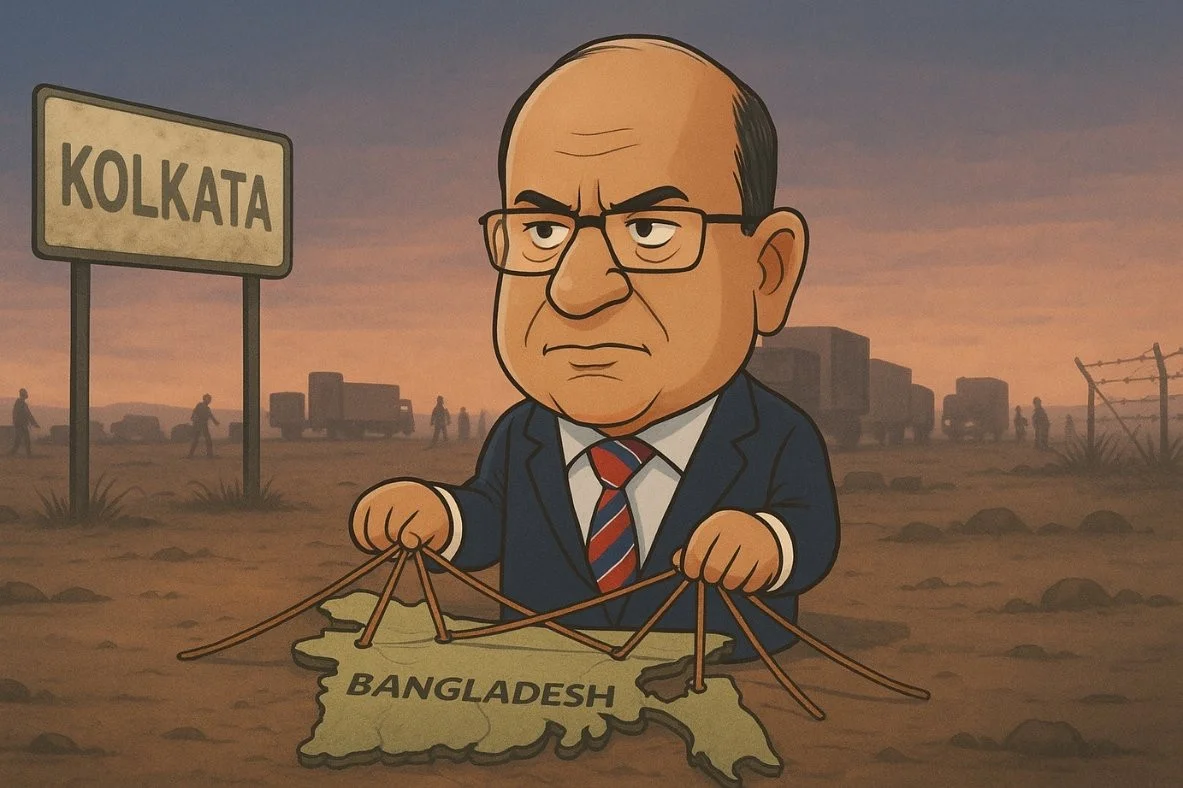Tajul runs his smuggling empire from a luxury Kolkata flat