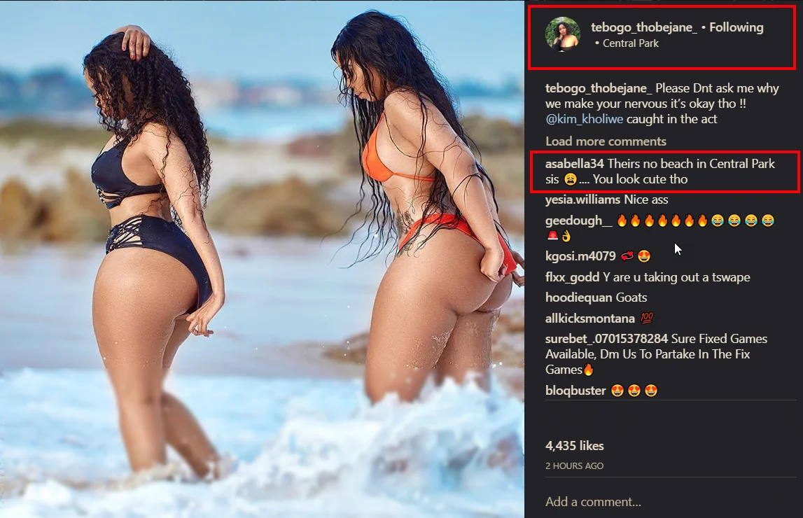 Tebogo Thobejane Slay Queen in Central Park Beach.png