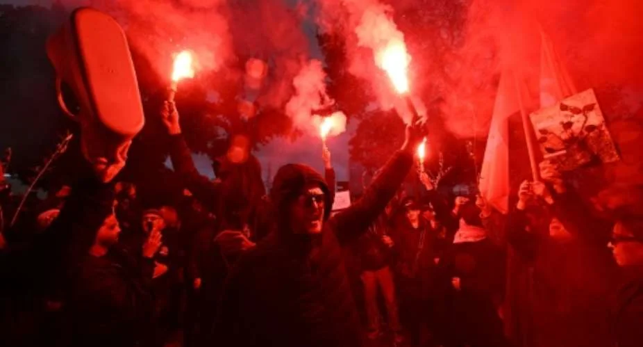 Thousands protest in Tunisia over jailed critics and economic hardship