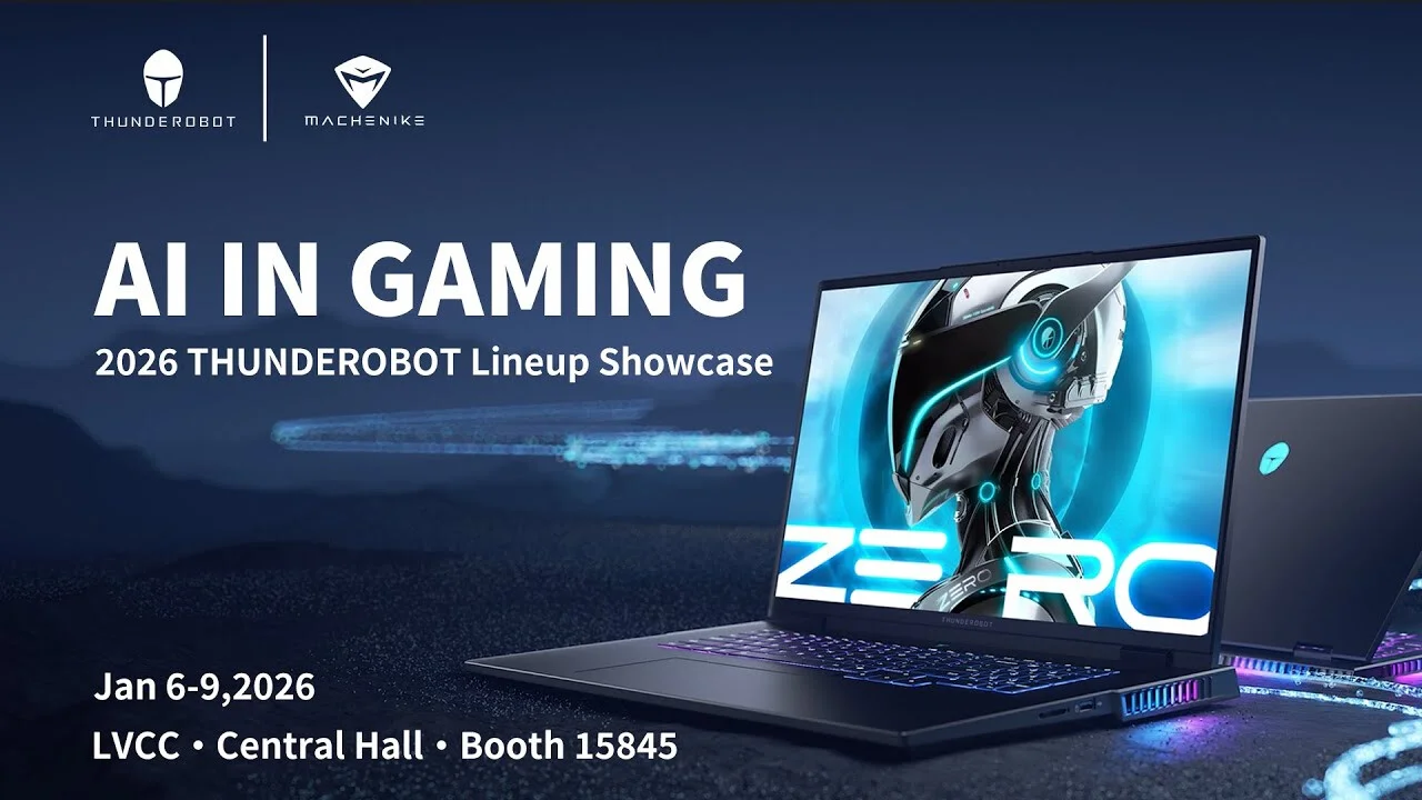 Thunderobot teases ZERO Air with Panther Lake, RTX 50