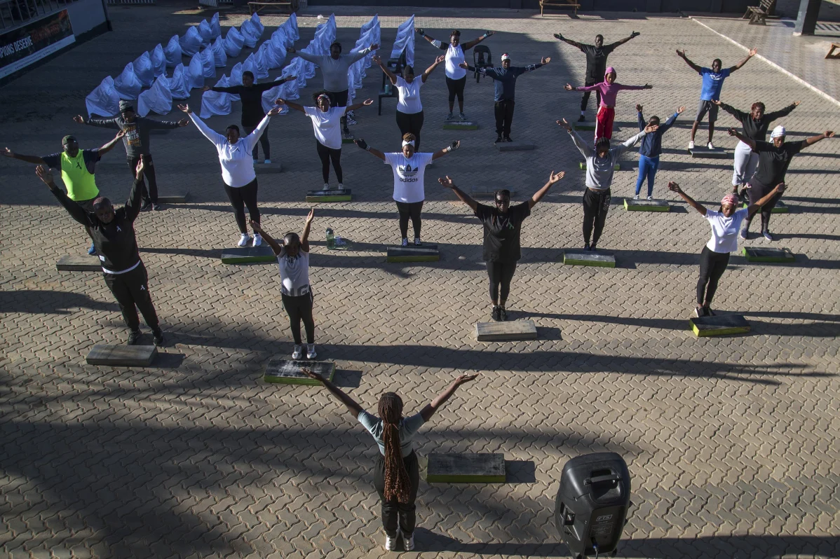 Township yogis find calm at Chitungwiza beer bar