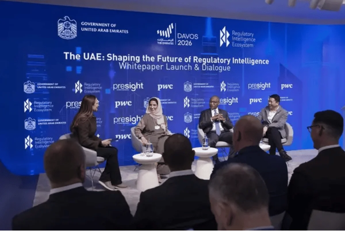 UAE demos live AI regulation system at Davos for governments