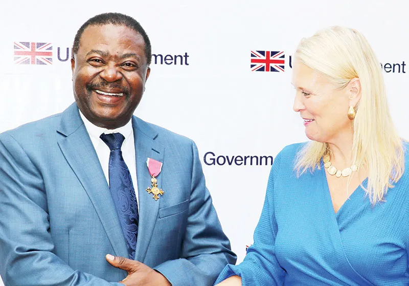 Uganda Virus Champ Snags Coveted OBE