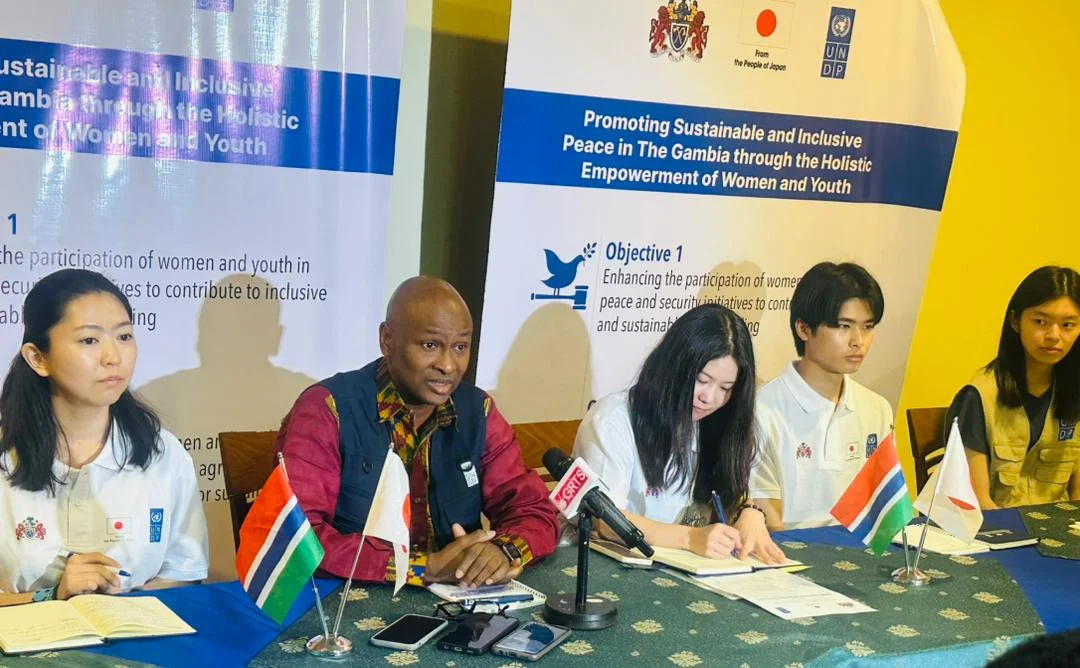 UNDP Japan fund boosts Gambia youth peacebuilding