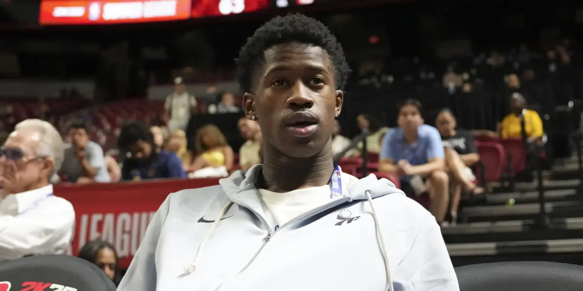 VJ Edgecombe gets thrown into 76ers' tire fire