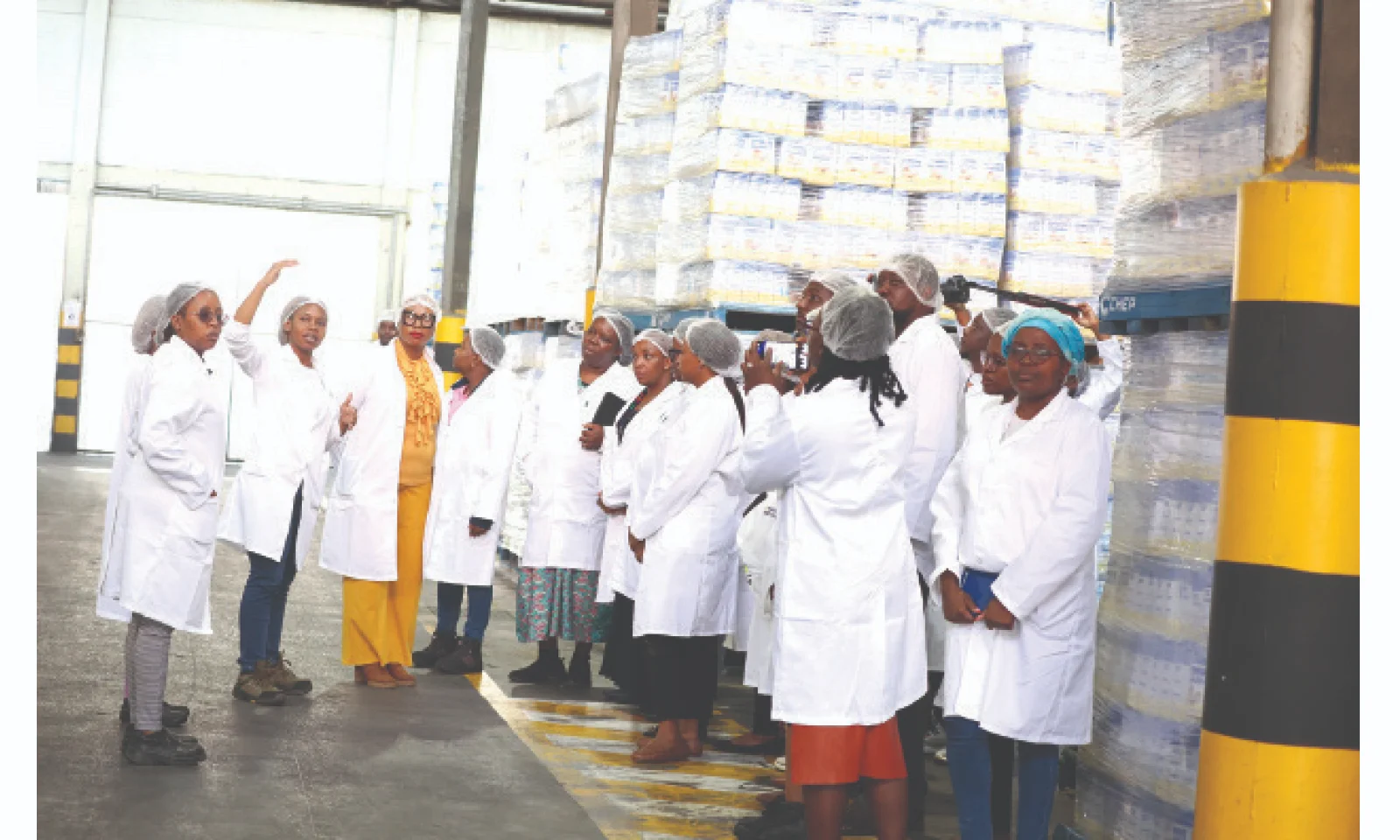 Women Get an Insider Look at Factory Life
