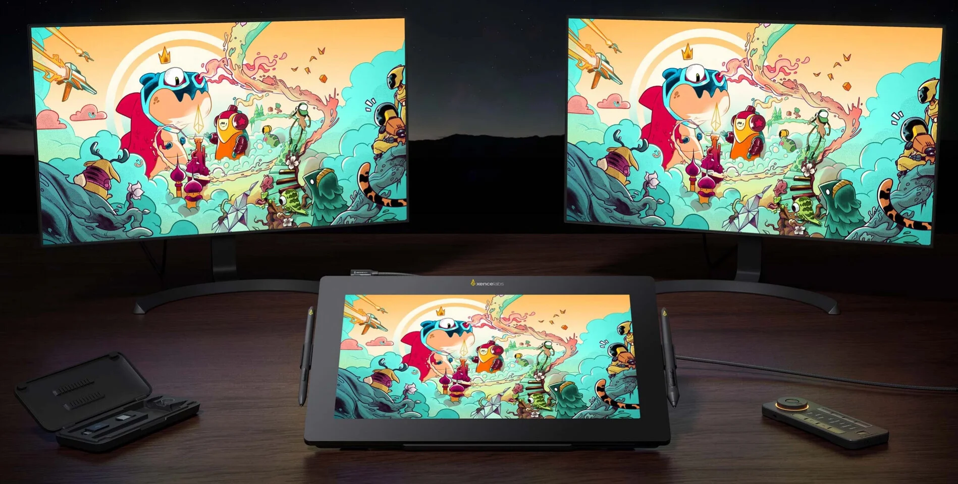 Xencelabs unveils Pen Display 16 Lite 4K OLED for artists