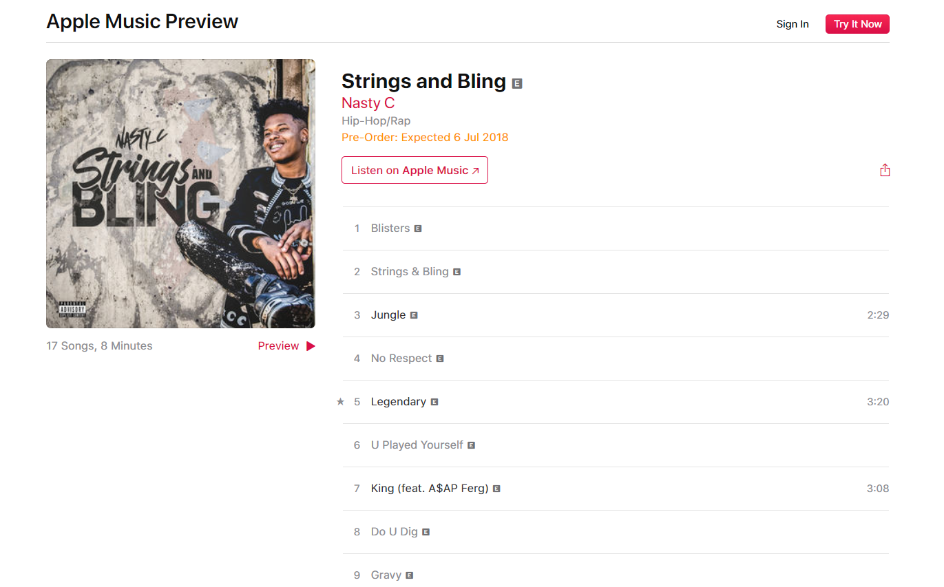 You Can Now Pre-Order Nasty C Strings and Bling Album.png