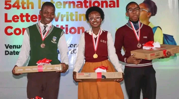 Young writers win big at letter contest, Blantyre student pens top prize