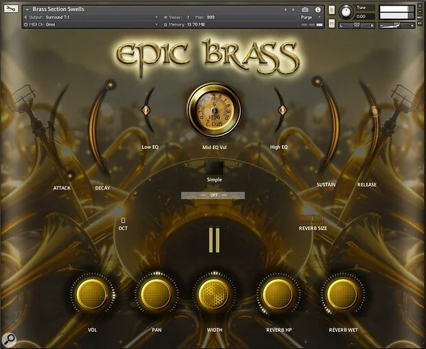 Zero-G's new Epic Brass is all synth and no samples
