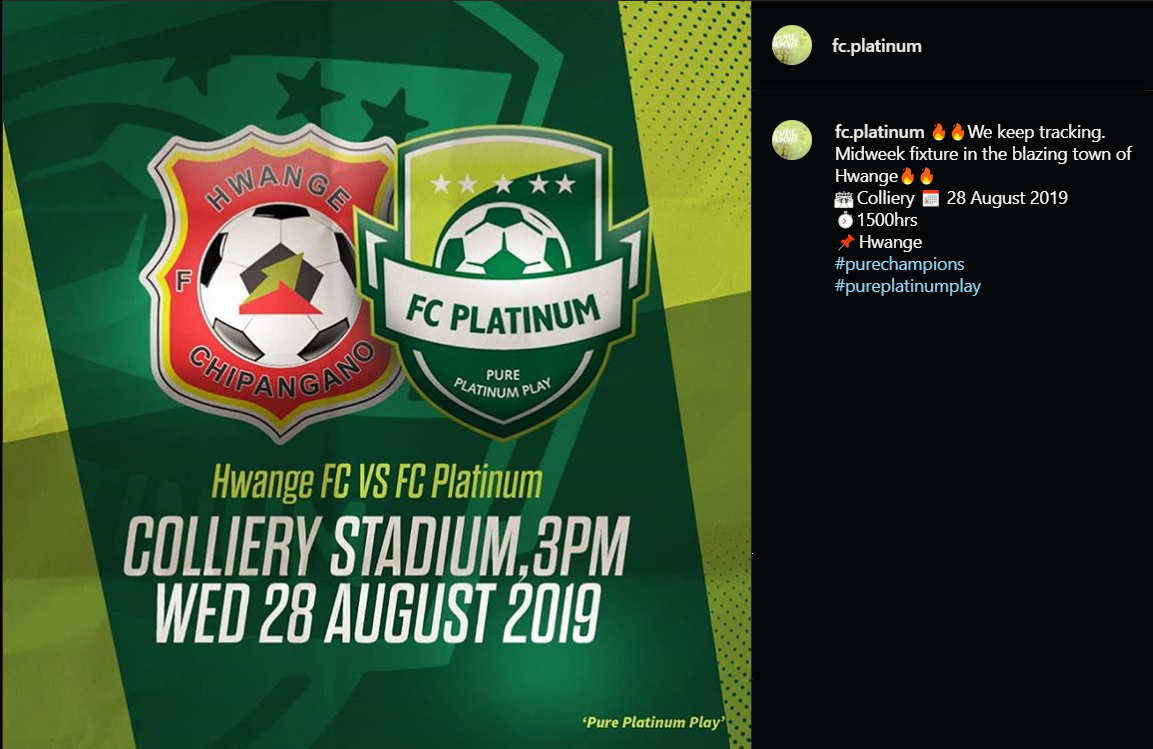 Zimbabwe Premier Soccer League - FC Platinum vs Hwange FC.png