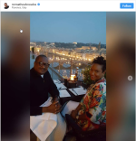 Mathew Knowles and his Wife Gena Avery in Florence, Italy.png