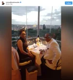 Mathew Knowles and his Wife Gena Avery.webp