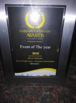 Oliver Mtukudzi award at Zimbabwe Achievers Awards South Africa.jpg