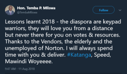 Temba Mliswa Says Zim Diaspora People Are Very Abusive.png