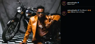 Nigerian Music Artist Patoranking Wilmer Album Announcement.webp