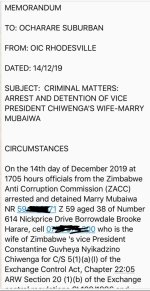 General Chiwenga's Wife Marry Chiwenga Arrested in Harare IMG2.jpg