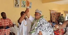 Nene Osroagbo Named Paramount Chief for Ningo.webp