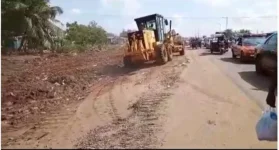 Work Picks Up Again on Long Stalled Tema Aflao Highway.webp