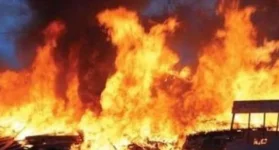 Fire Destroys Shops at Kasoa Columba Junction.webp