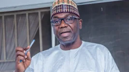 Kwara Governor and Chiefs Check Security in Kaiama.webp