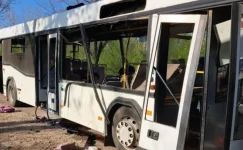 Russian drone hits bus killing nine in Marhanets.webp