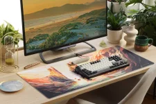 Your Desk Will Bow to This Epic Argonath Desk Mat.webp