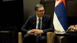 Serbian Prez Falls Ill in US Races Home.webp
