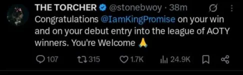 Stonebwoy Cheers King Promise AOTY Triumph.webp