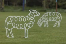 Giant Sculptures Invade Kingham Lodge Gardens.webp