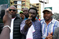Kakamega Chaos as Cops Teargas Malala Fans.webp