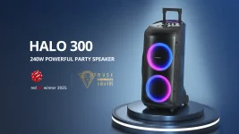 Halo 300 Party Speaker Shakes Floors with 240W Roar.webp