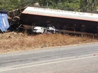 10 Killed as Fuel Tanker Flattens Nissan Van.webp