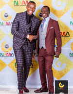 Alick Macheso and Freeman (Energy Sylvester Chizanga) At NAMA Awards 2020.png