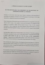 Zimbabwe Vice-President Kembo C.D. Mohadi Press Statement - IMG1.jpg