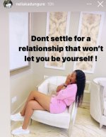 Ginimbi Genius' Sister Nelia Kadungure Post About Relationships.jpeg