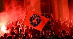PSG Party Turns Wild as Fans Clash with Police.webp