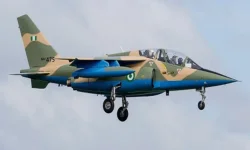 Nigeria Air Force Raid Destroys Terror Den at Lake Chad.webp