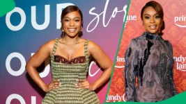 King Misuzulu Meets Nomzamo Mbatha at Shaka iLembe Premiere.webp