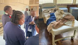 Mnangagwa Sneaks into Hospitals Ditching VIP Motorcade.webp