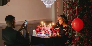 Wife Treats Munetsi to Lavish Birthday Dinner.webp