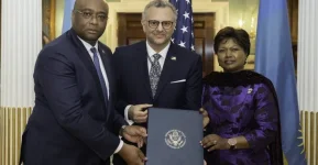 DRC and Rwanda Initial Landmark Peace Accord in Washington.webp