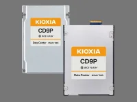 Kioxia unveils CD9P SSD for AI servers with improved performance.webp