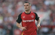 AC Milan's bid for Xhaka rejected by Bayer Leverkusen.webp