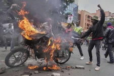 Kenya suspends referee over alleged harassment of protesters.webp