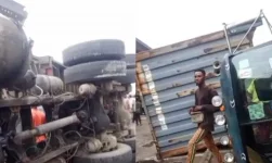 Truck Loses Brakes And Crushes Minibus Killing Driver.webp
