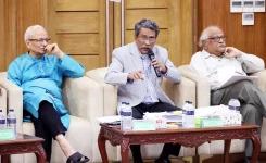 Prof Riaz tells parties to bend a bit for July charter.webp